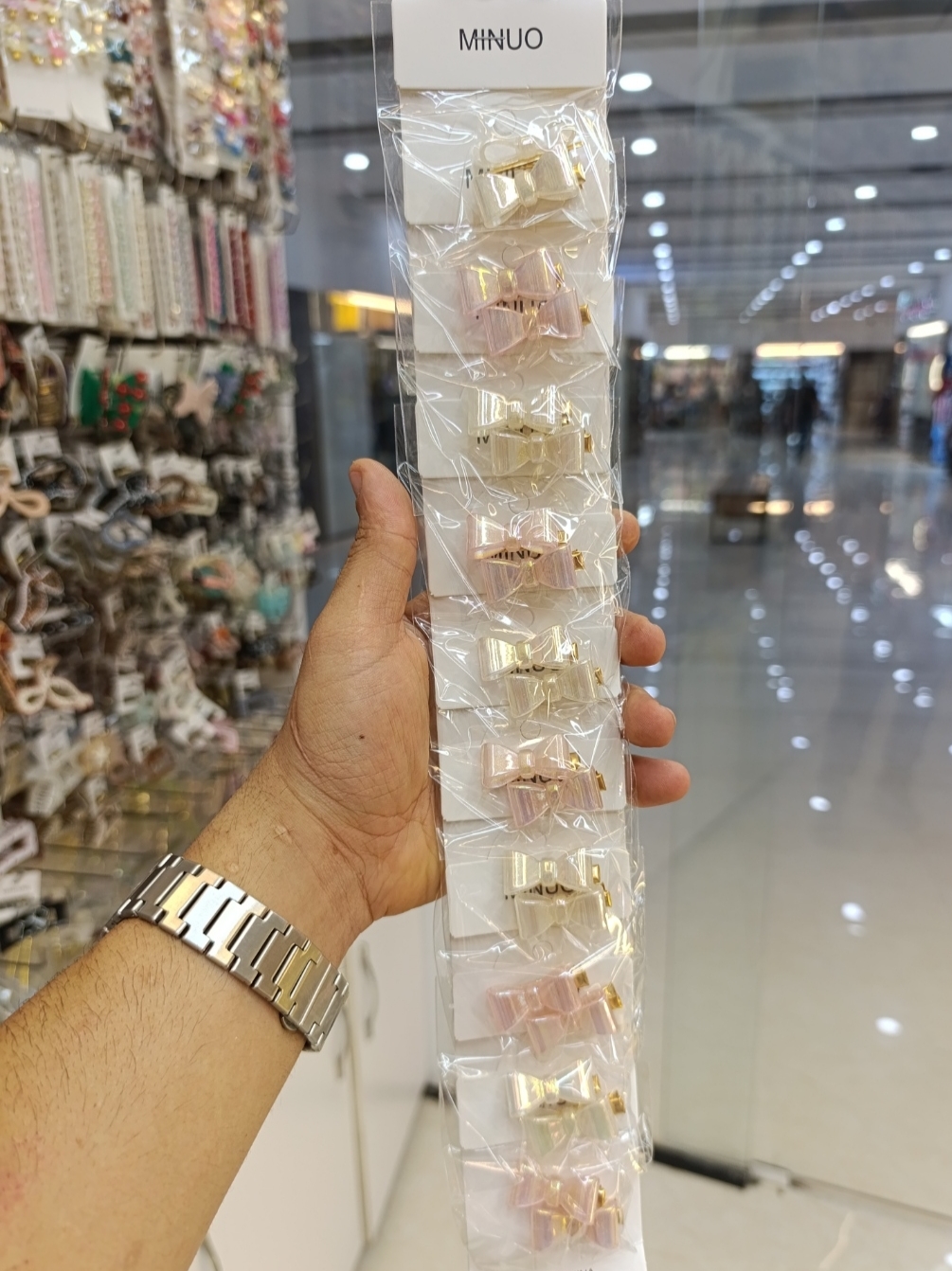 گیره مو پاپیونی پک ۱۰عددی
